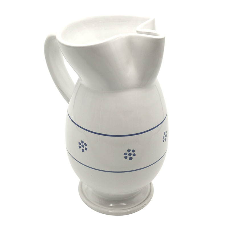 Stella Bianca Jug, H23cm, White-1