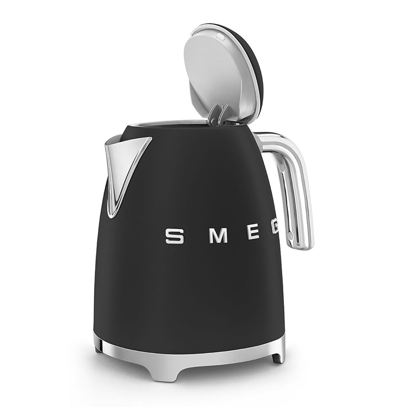 Retro Style Kettle, 1.7L, Matte Black-2