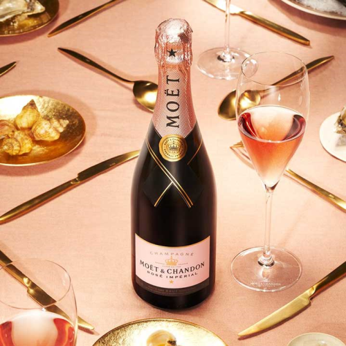 Moet & Chandon Rose Imperial Champagne, 75cl-1