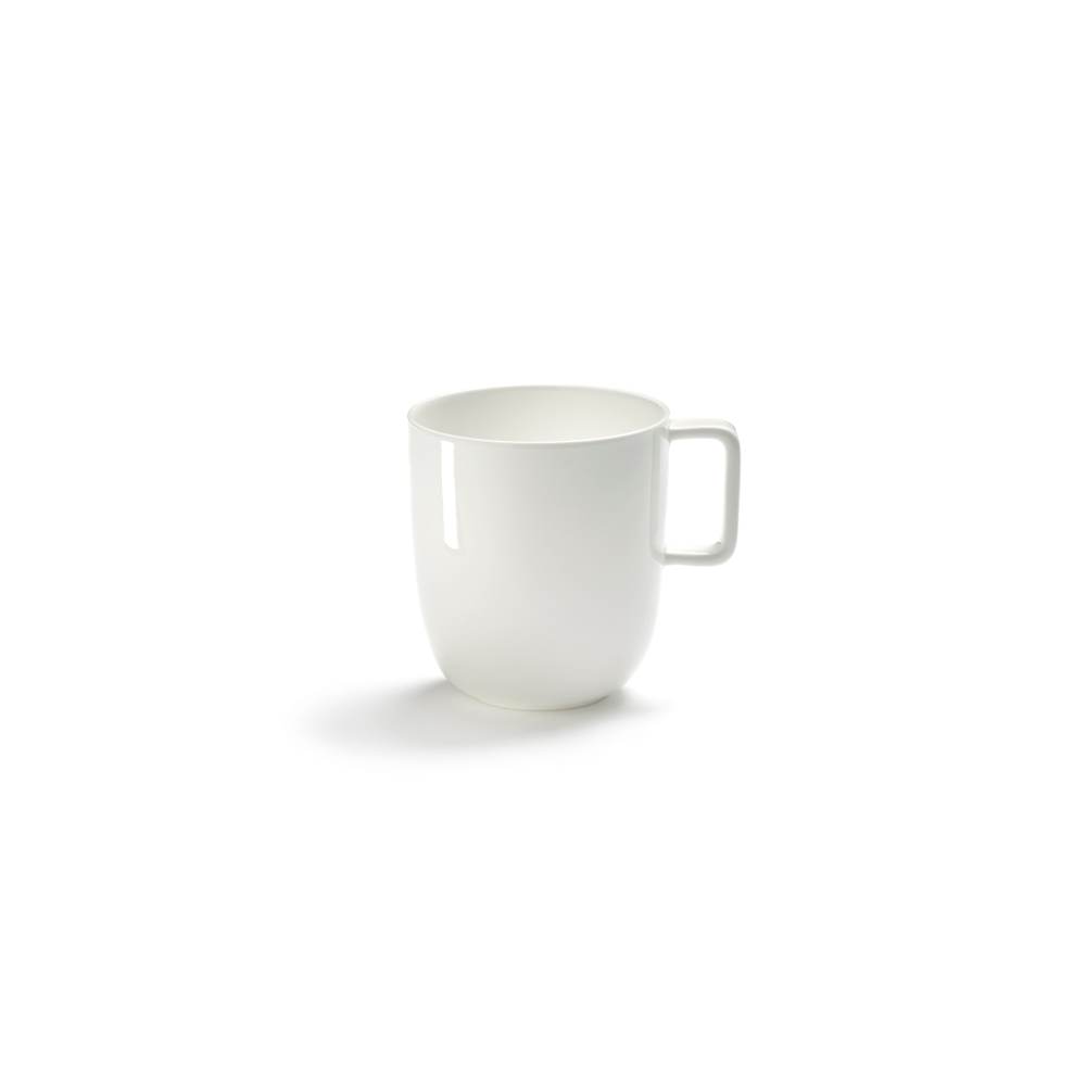 Base Set of 4 teacups, H9 x D8cm, White-0