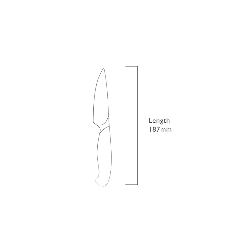 Professional Vegetable Knife, L9cm, Stainless Steel-5