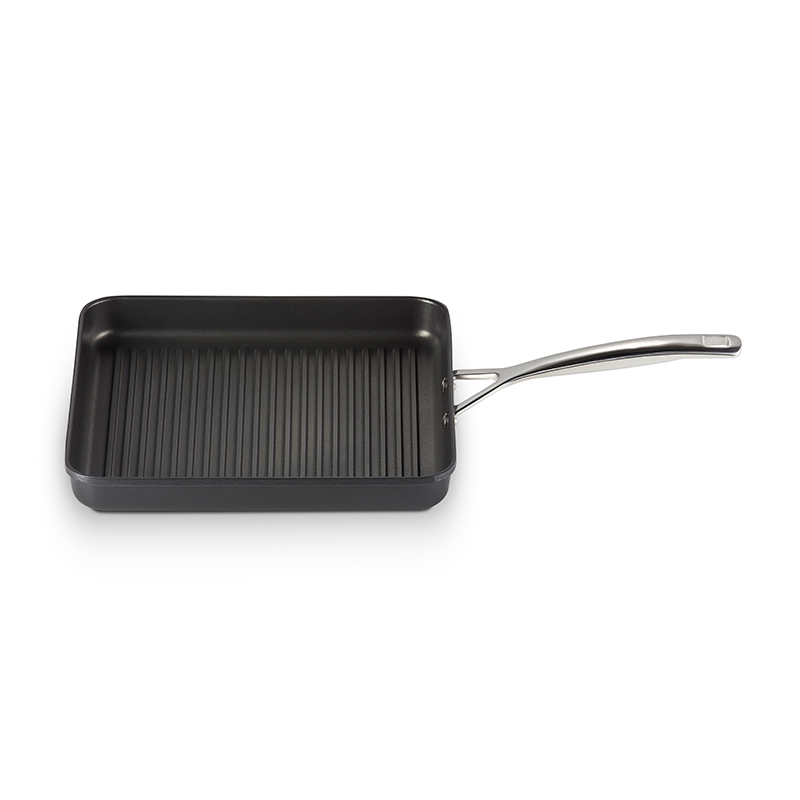 Toughened Non-Stick Square grill pan, 28cm-0