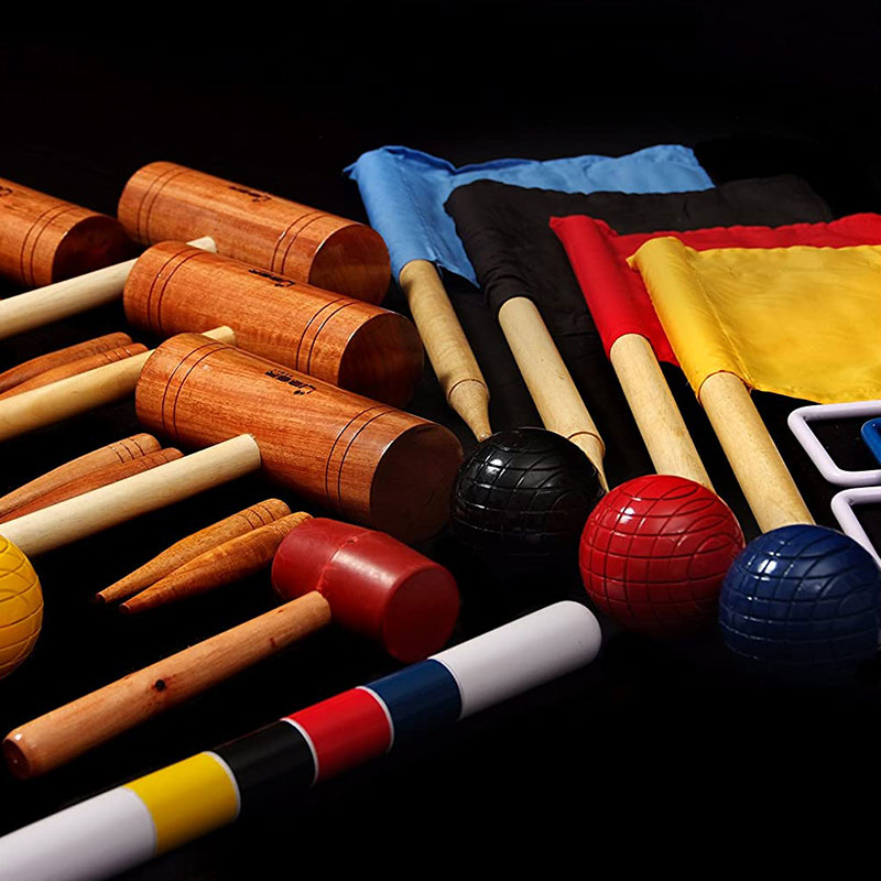 Garden 6 Player Croquet Set with Nylon Bag-2