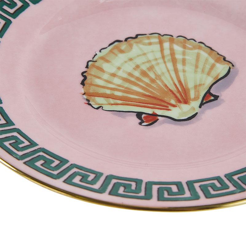 Il Viaggio Di Nettuno Plate, D16cm, Pink-3