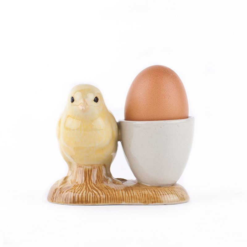 Yellow Chick Egg Cup, H8cm, Yellow-1