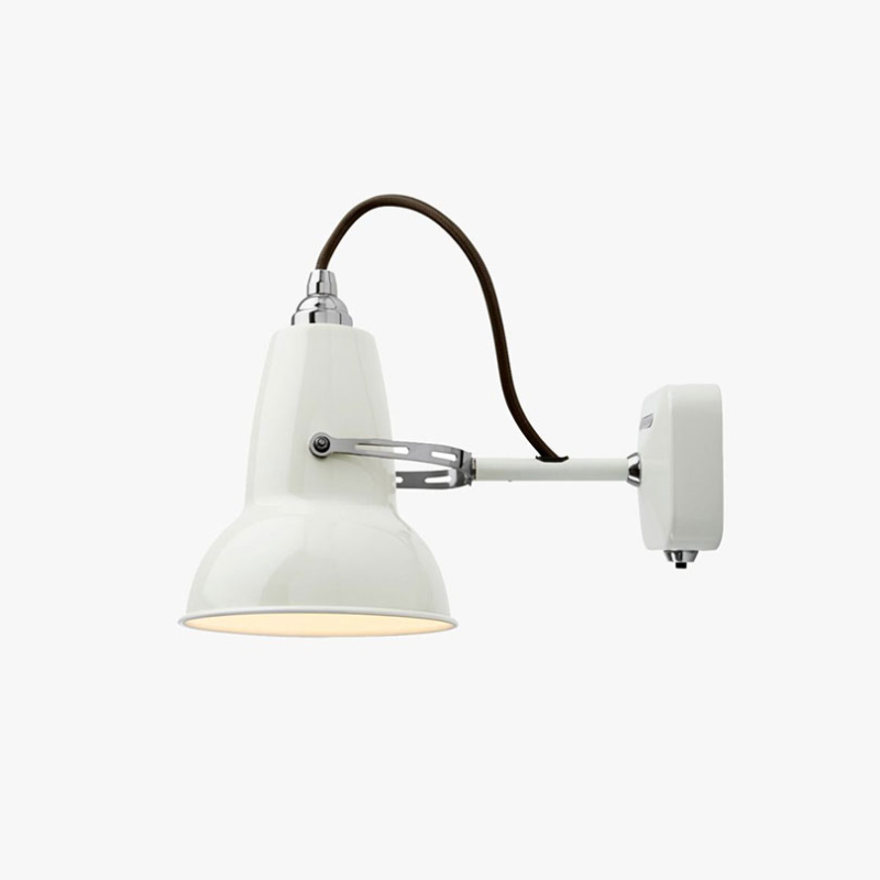 Original 1227 Mini Wall Light, Linen White-1