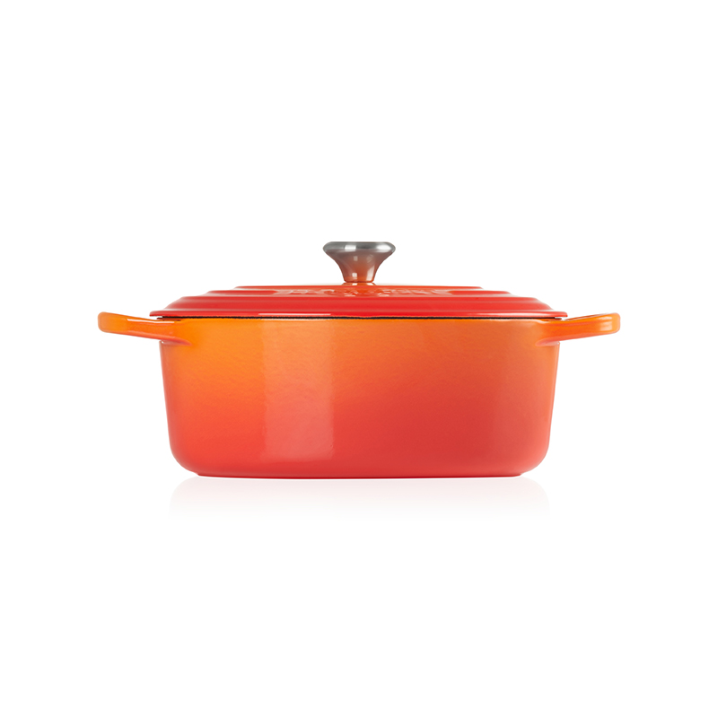 Signature Cast Iron Oval casserole, 27cm - 4 litre, Volcanic-4