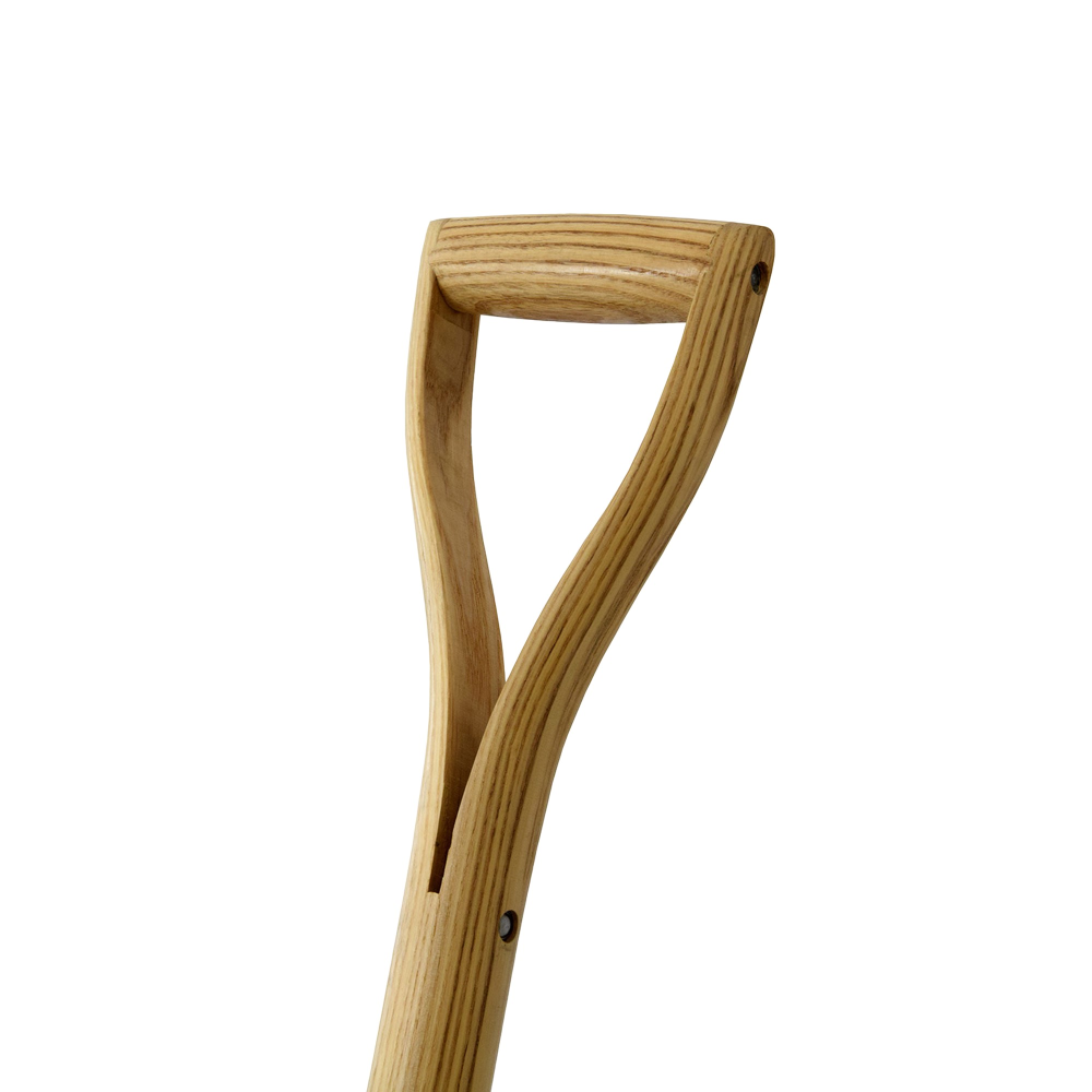 Treaded digging spade, H106.5 x W19.5cm, Natural/Silver-1