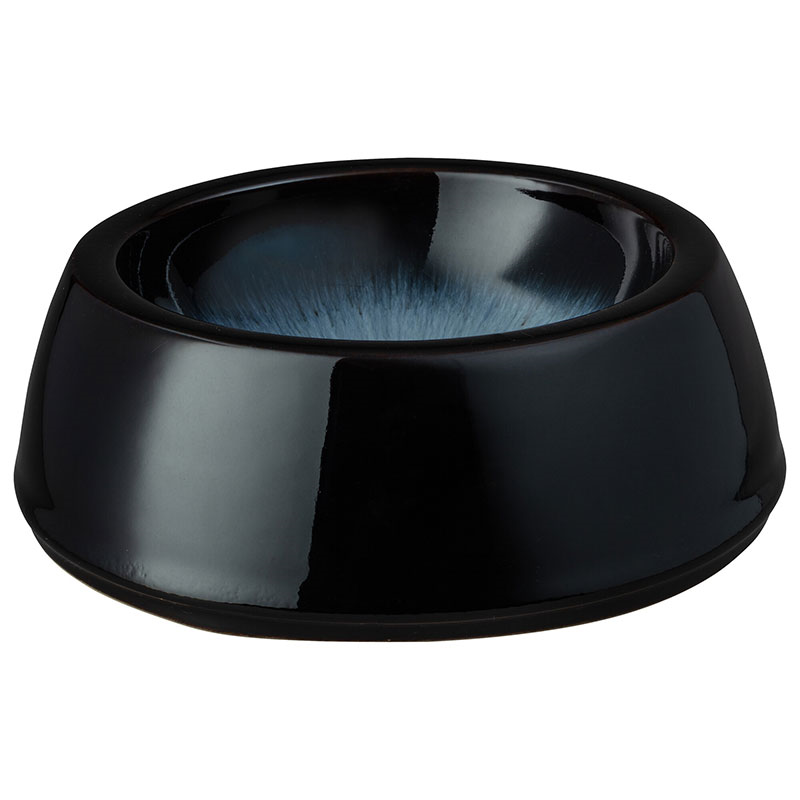 Halo Pet Bowl, D21 x H7cm, Black-0