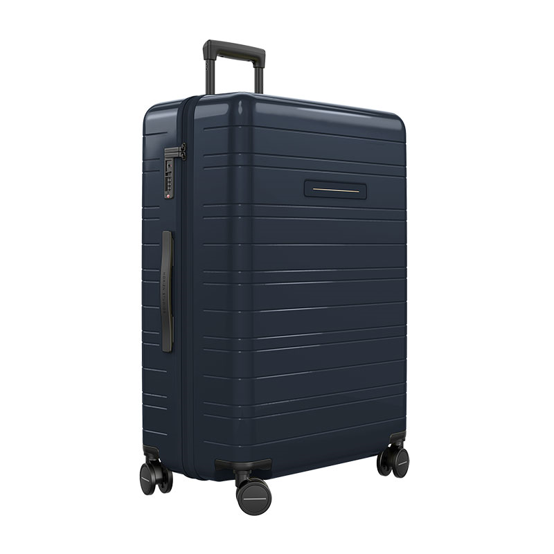 H7 Smart Suitcase, H77 x W28 x L52cm, Glossy Night Blue-0