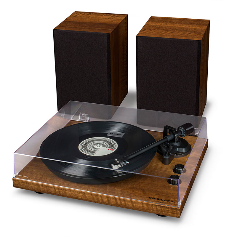 C62 Turntable Shelf System, Walnut-3