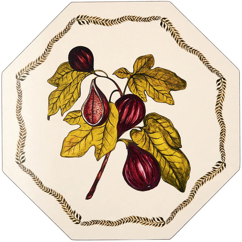 Bell Hutley Table Mat, 28 x 28cm, Figs-1