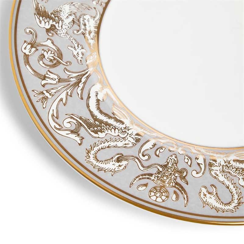 Renaissance Grey Plate, 23cm-2