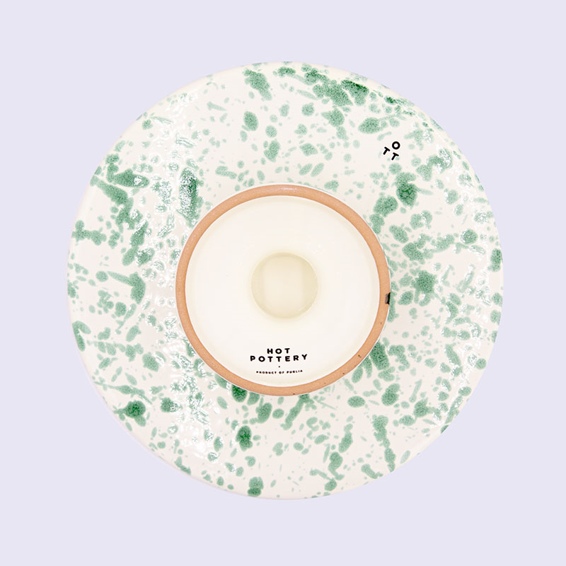 Splatter Cake Stand, D25.5cm, Pistachio-2