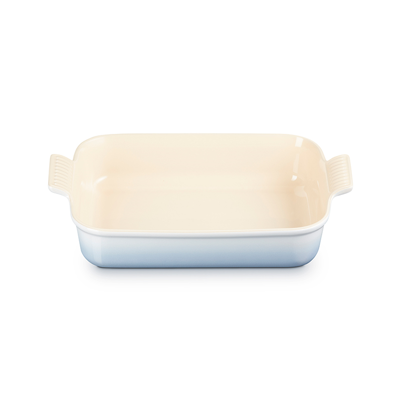 Stoneware Rectangular dish, 32 x 28cm - 3.85 litre, Coastal Blue-0