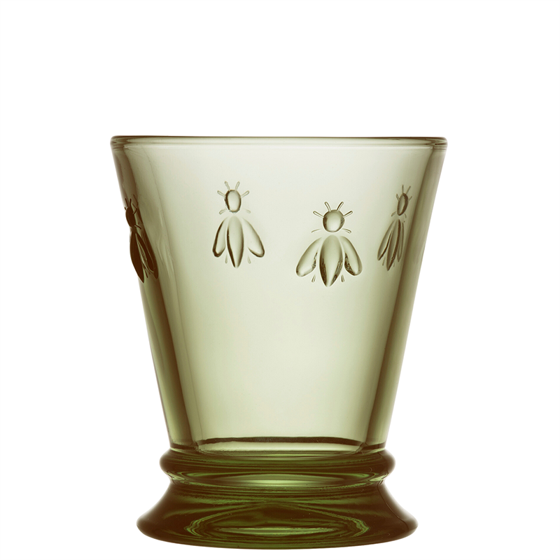 Bee Set of 6 Tumblers, 270ml, Olive Green-0