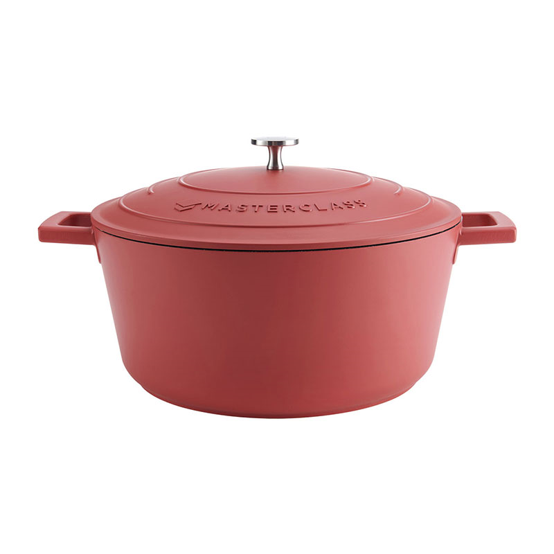 Casserole Dish, 5L, Red-5