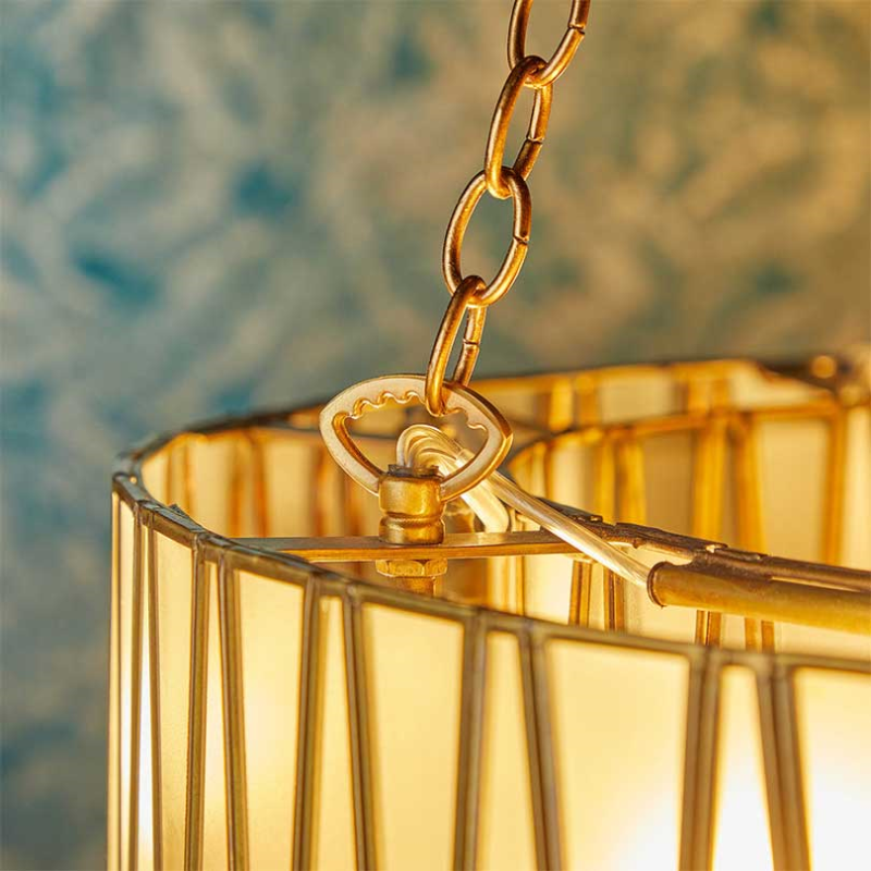 Shard Chandelier, H15 x D60cm, Brass-5