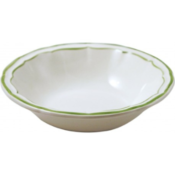 Gien- Filet Vert Cereal Bowls, Set of 4, 17cm-0