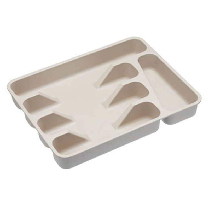 Natural Elements Eco-Friendly Recycled Plastic Cutlery Tray-0