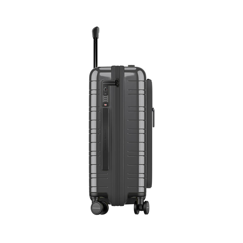 M5 Smart Cabin Suitcase, H55 x W20 x L40cm, Glossy Graphite-4