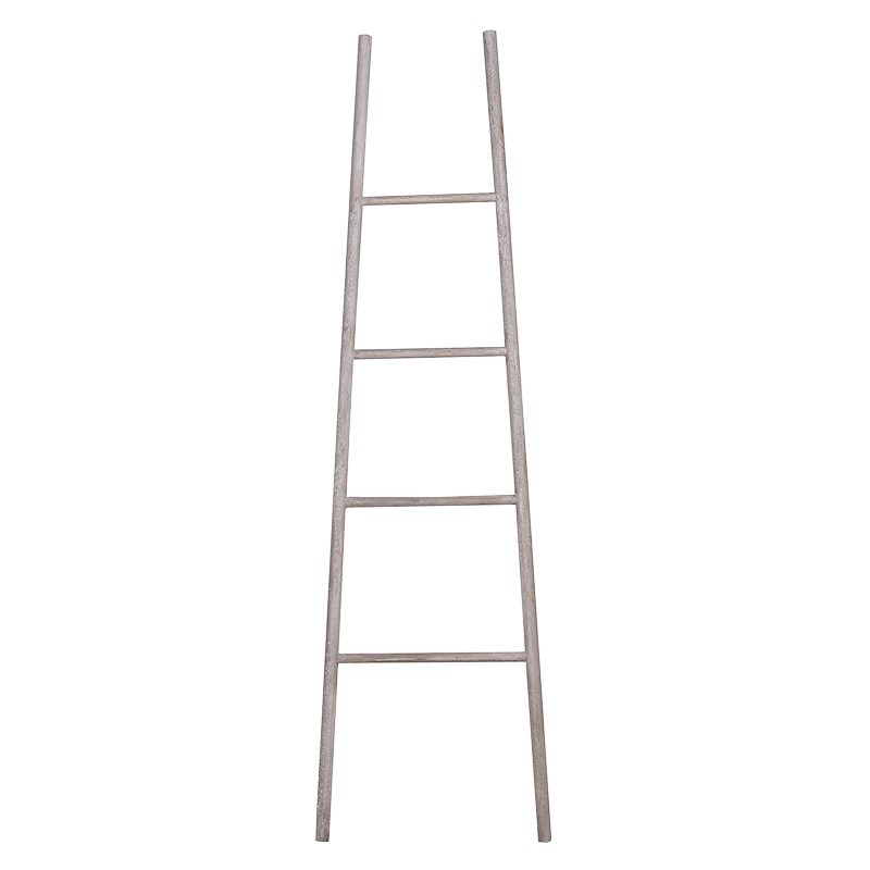 Studio Decorative wooden ladder, 170 x 49cm, Studio Grey-0