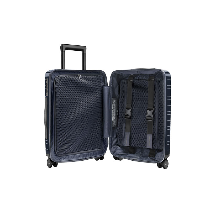 M5 Smart Cabin Suitcase, H55 x W23 x L40cm, Glossy Night Blue-4