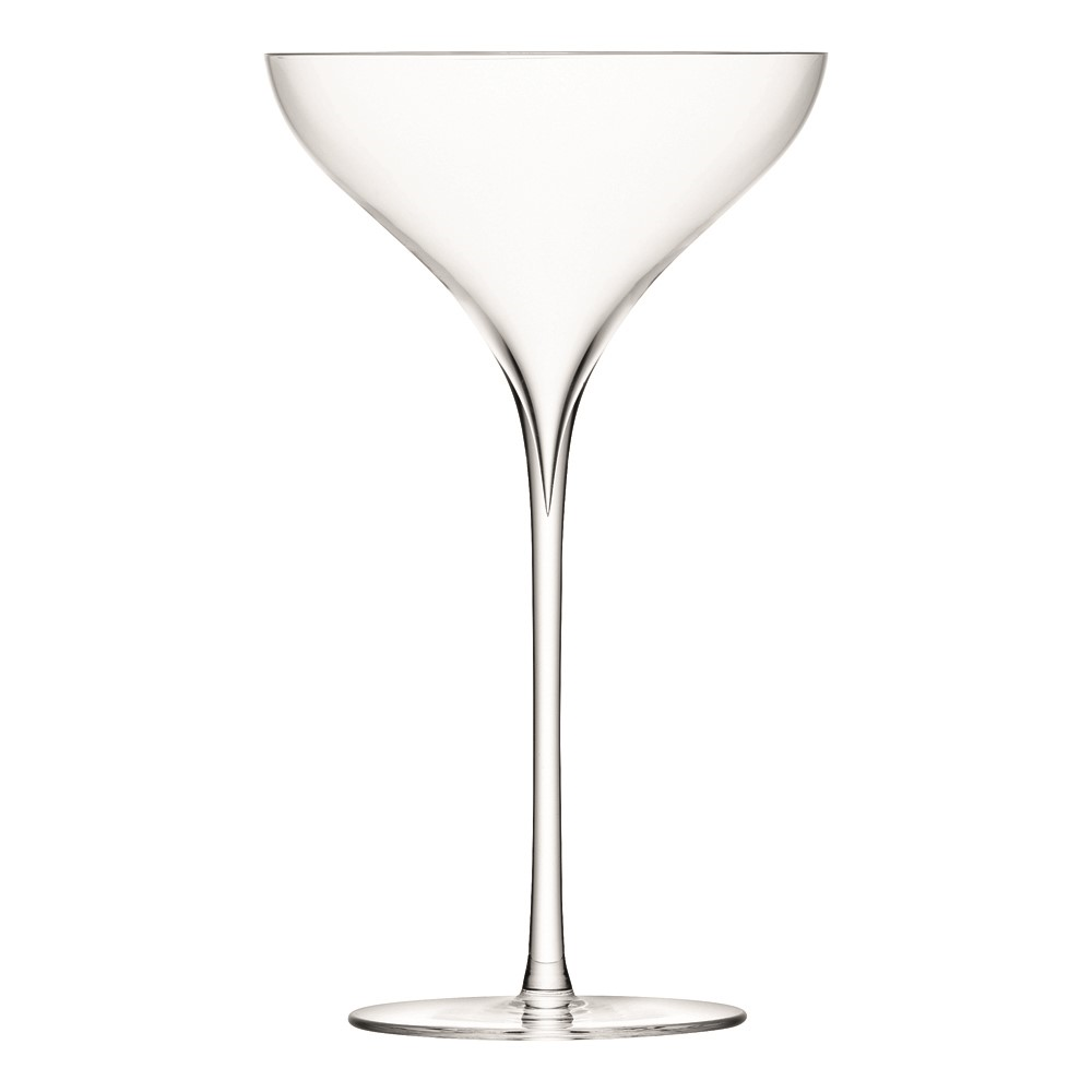 Savoy Pair of Champagne saucers, 250ml, clear-1