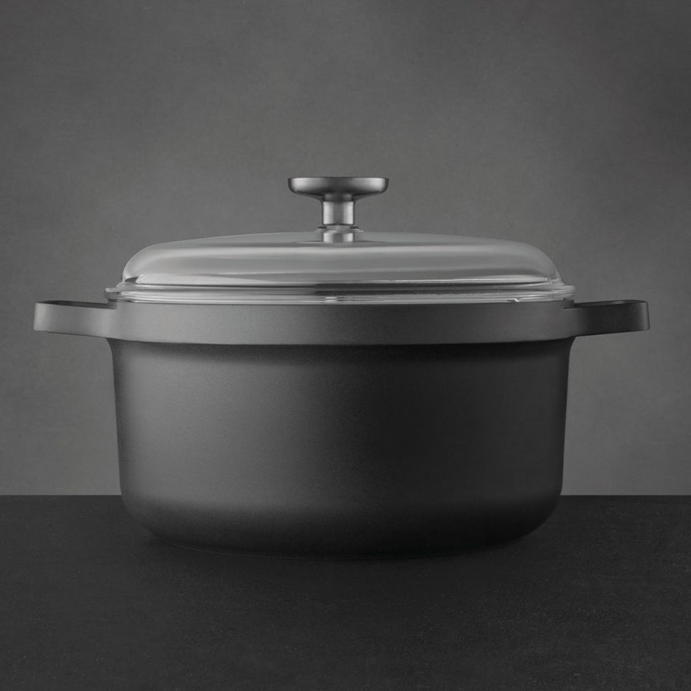 Gem, Covered Stockpot, 24cm, Black-2