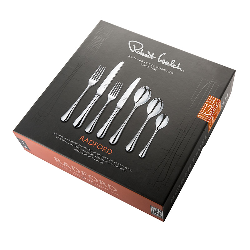 Radford 84 Piece Cutlery Set, Stainless Steel-1