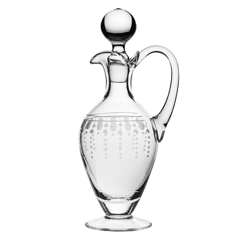 Nouveau Handled Wine Decanter, 800ml, Clear-0