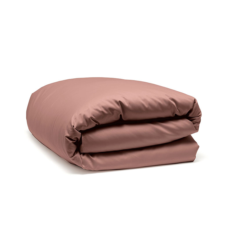 Luxe Cotton King Size Duvet Cover, Rust-4