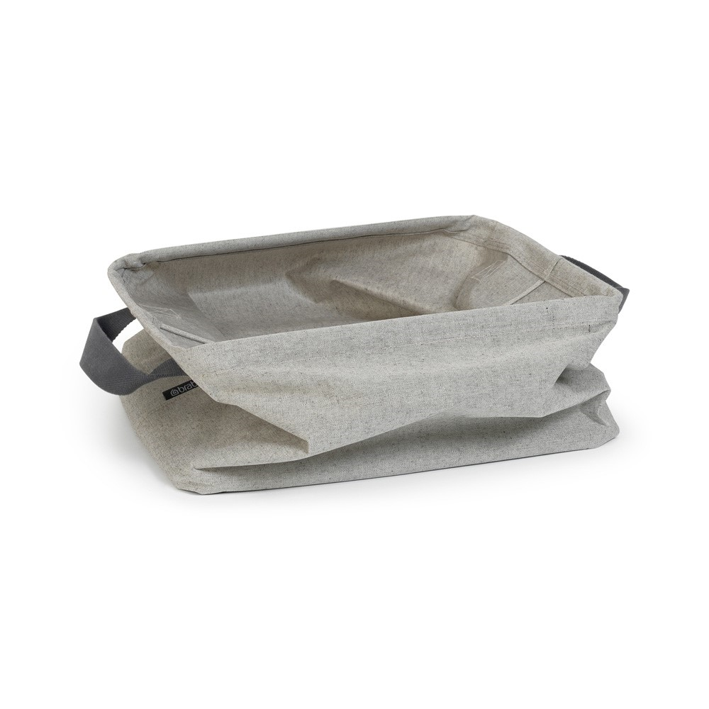 Laundry Basket, Foldable, Grey-5