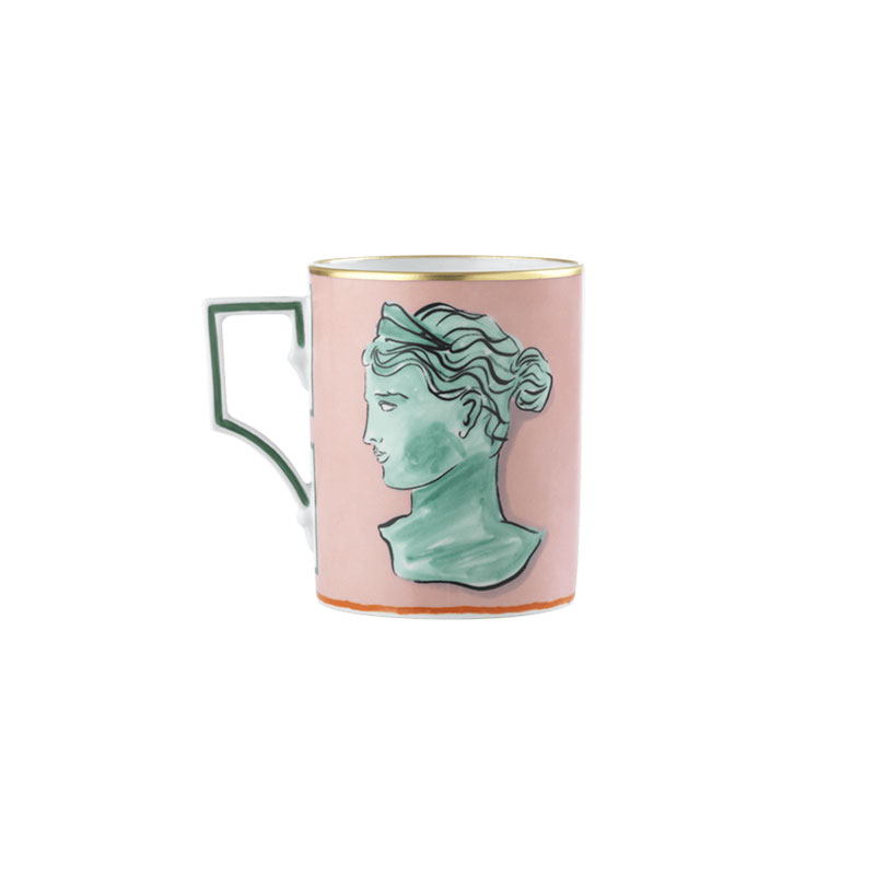 Il Viaggio Di Nettuno Mug, 240g, Pink-0