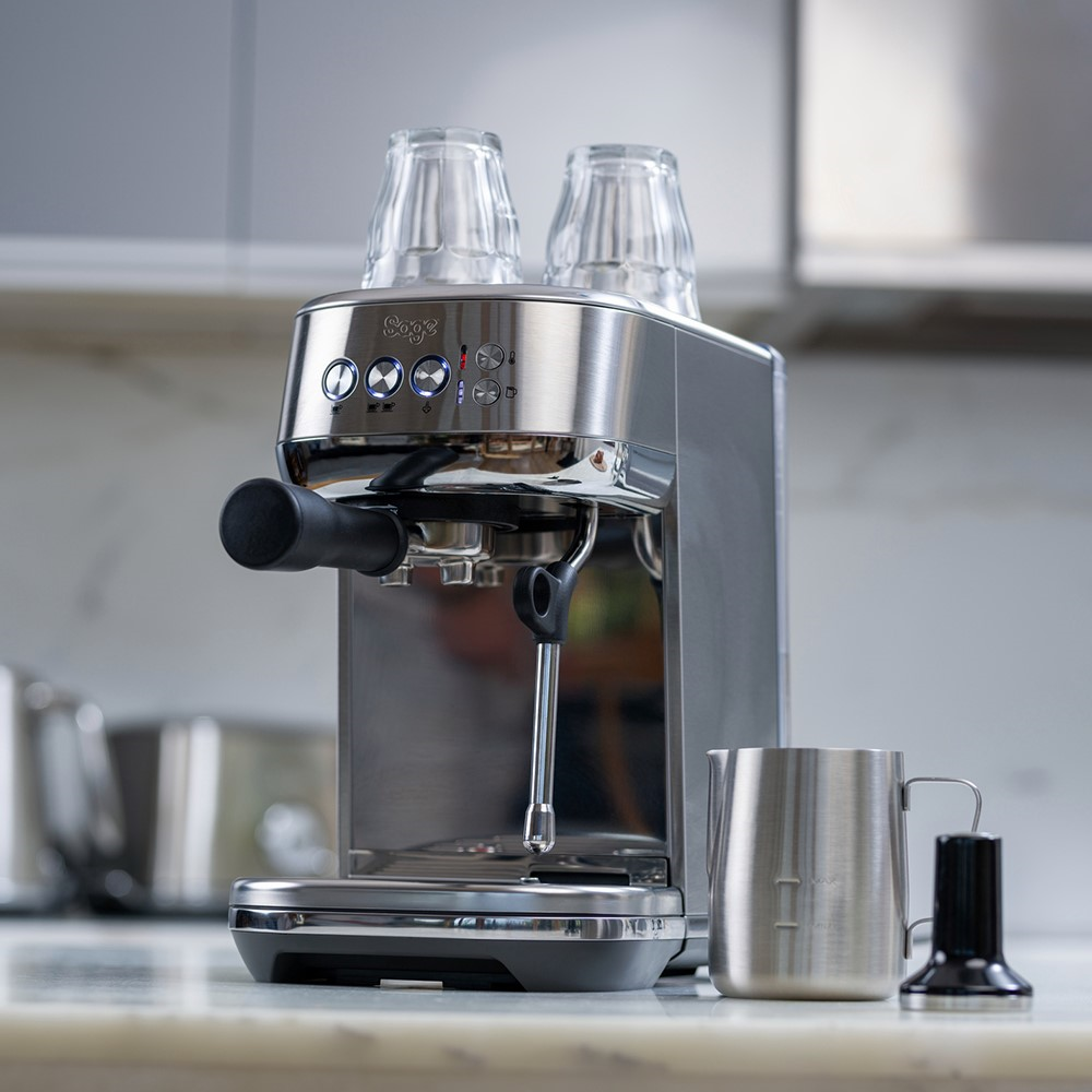 The Bambino Plus Espresso machine, 1.9 litre, Brushed Stainless Steel-1