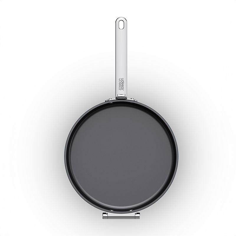 Space Folding Frying Pan, 28cm, Midnight Blue-15