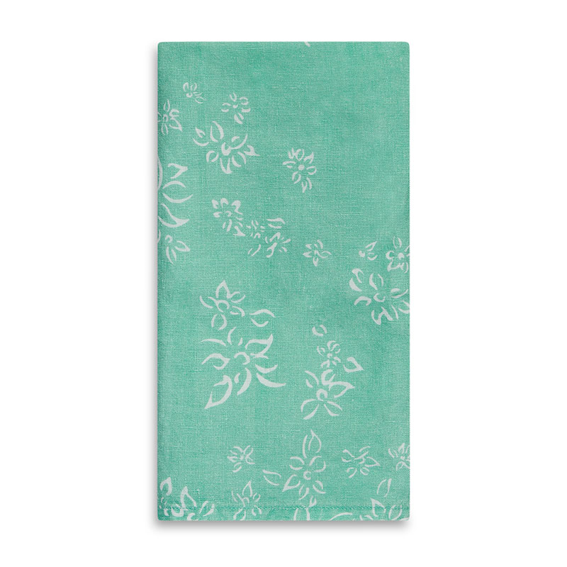 S & Bee Linen Napkin, 50cm x 50cm, Celadon Blue-1