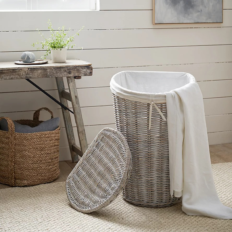 Kubu Laundry Basket, H75 x W49.5 x L38cm, Natural-0