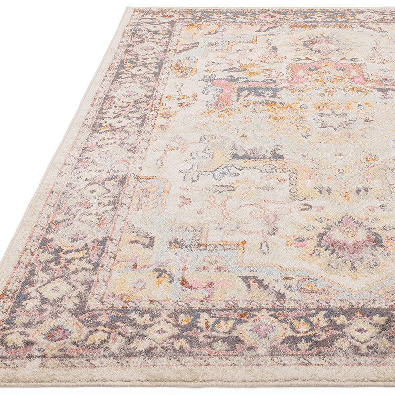 Flores kira classic persian medallion rug, 160 x 230cm, Multi-3