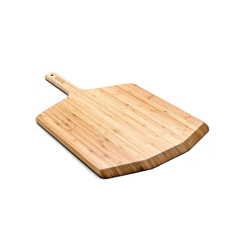 12" Bamboo Pizza Peel & Serving Board-0