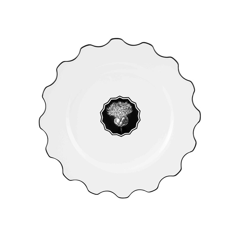 Herbariae Dinner Plate, D27.8cm, White-0