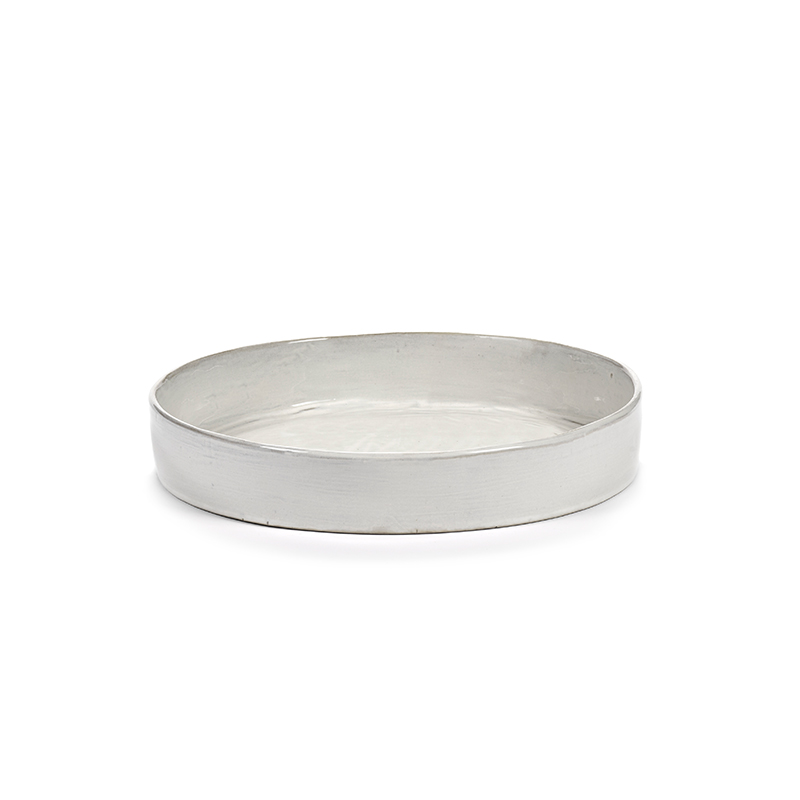 La Mère Deep Plate, D25cm, Off White-2