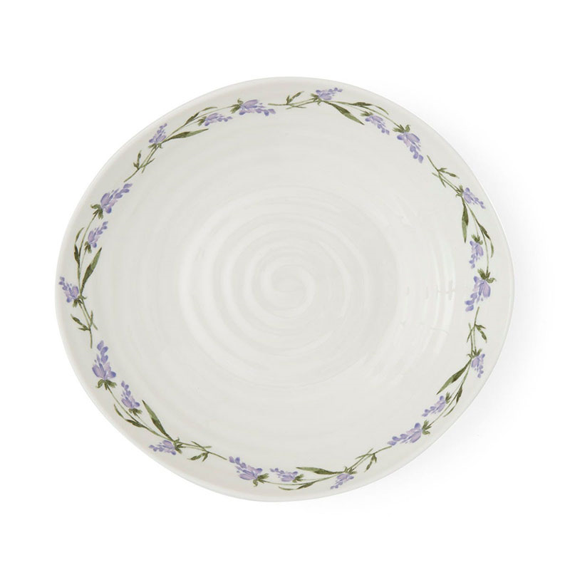 Lavandula Set of 4 Pasta Bowls, L23.5 x W21.5cm, Multi-4