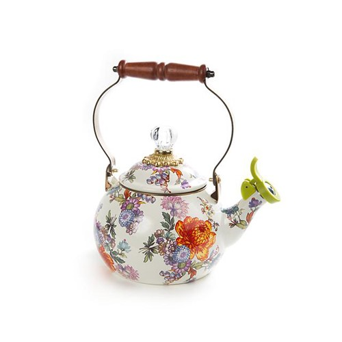 Flower Market Whistling kettle, 2.3L, multi-0