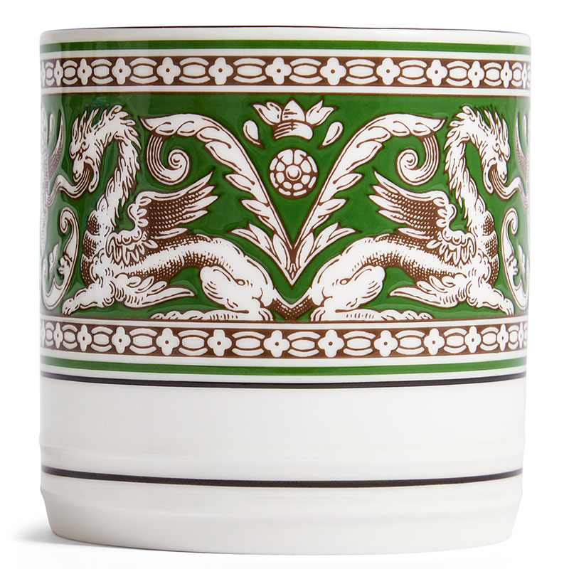 Florentine Mug, 326ml, Verde-1