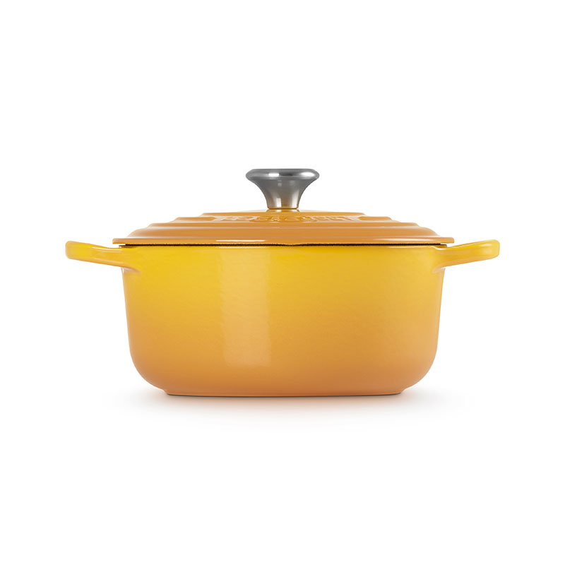 Signature Cast Iron Round Casserole, 20cm, Nectar-2