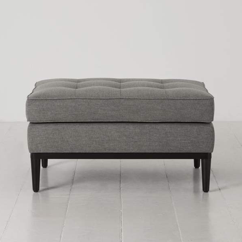 Model 02 Linen Ottoman, Shadow-0