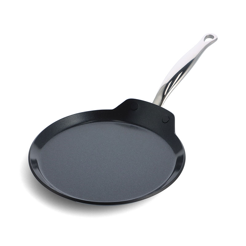 Barcelona Pro Non-Stick  Pancake Pan, 24, Black-0