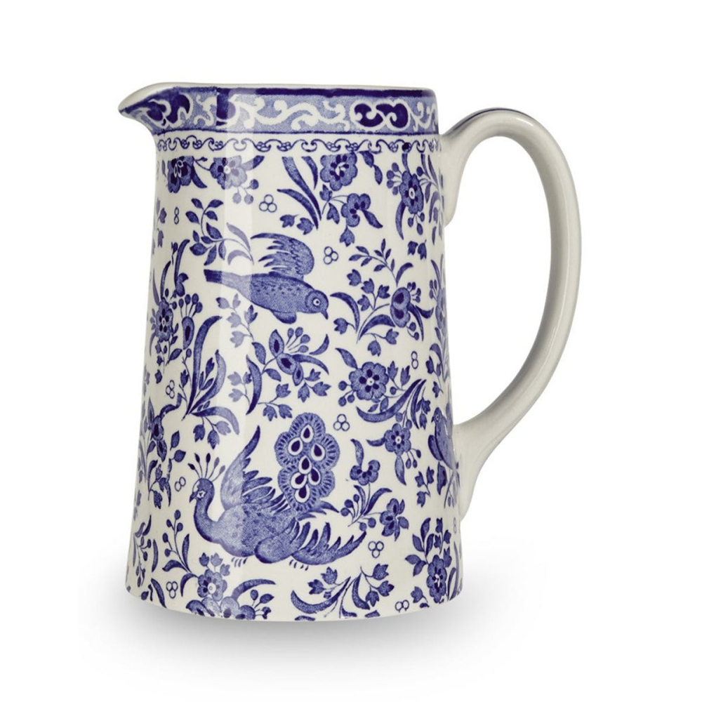 Regal Peacock Jug medium, 56.8cl - 1pt, blue-1