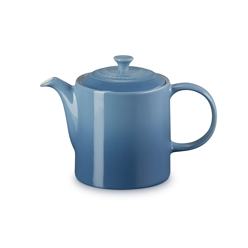 Stoneware Grand Teapot, 1L, Chambray-0